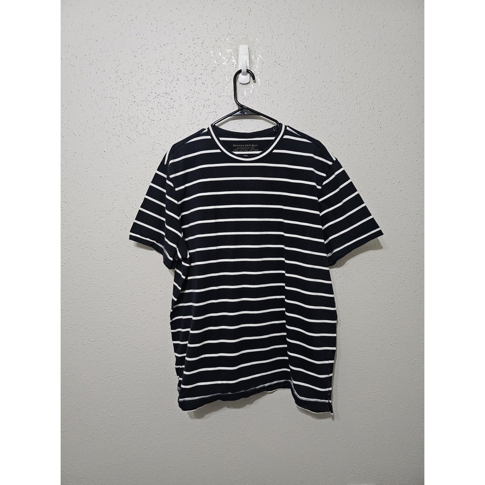 Banana Republic Men's‎ 100% Supima Premium Cotton Stripe Shirt Size XXL